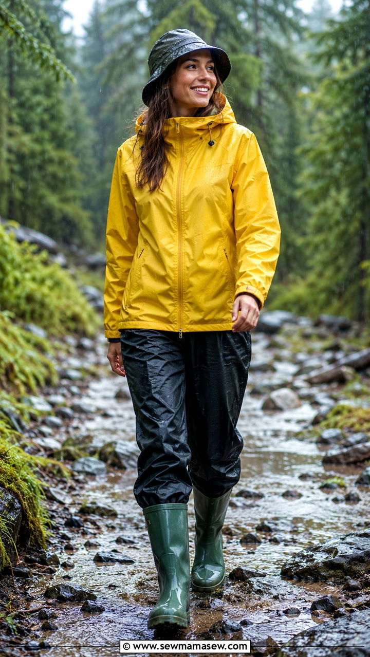 Rain Jacket Waterproof Pants Rain Boots Spring Camping - 30 Spring camping trip outfits