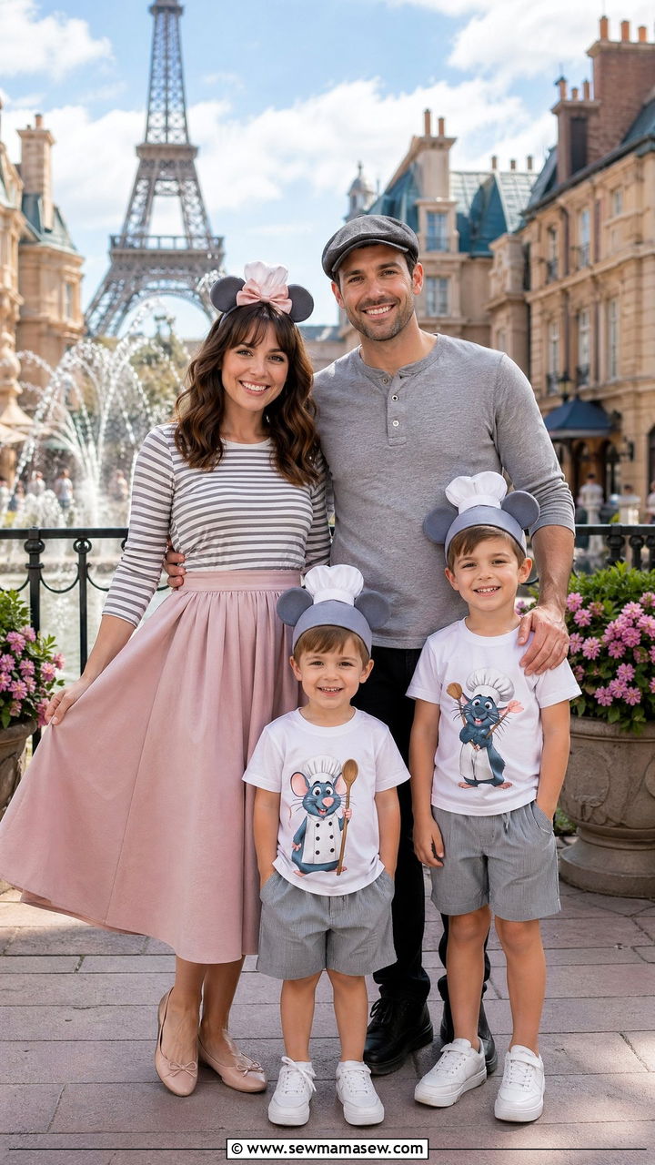 Ratatouille Family Outfits for Disney - 35 Disney outfit ideas for family