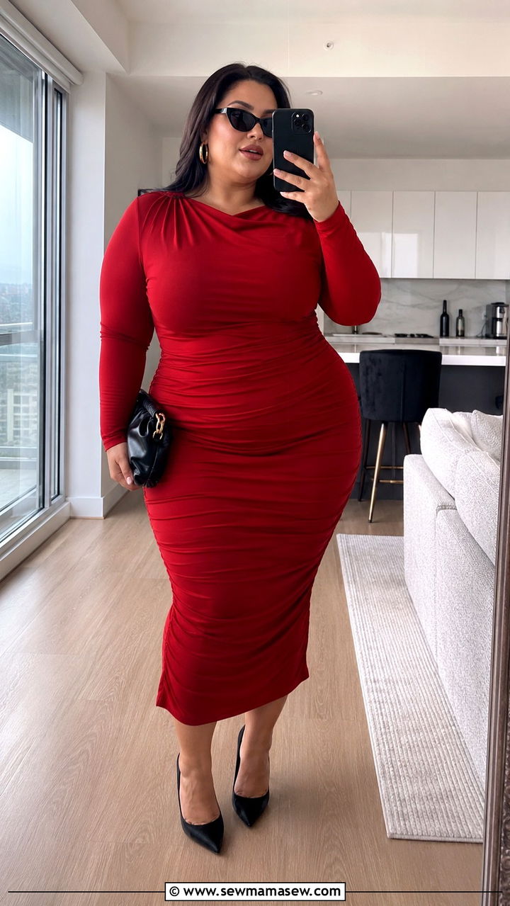 Red Bodycon Dress Mob Wife Plus Size - 25 Mob wife outfits plus size