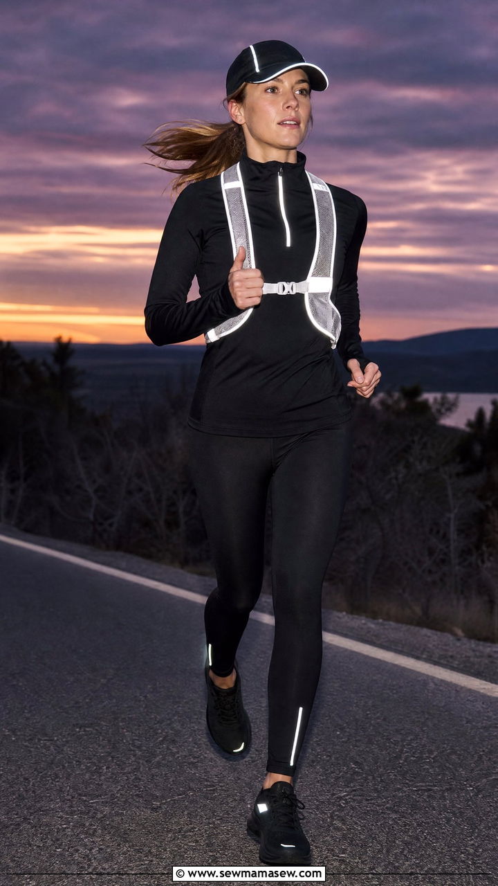Reflective Gear Marathon Outfit - 30 Marathon outfit ideas