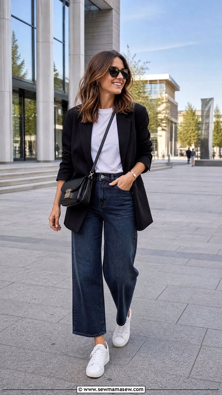 Relaxed Denim City Break Outfit - 25 City break outfit ideas