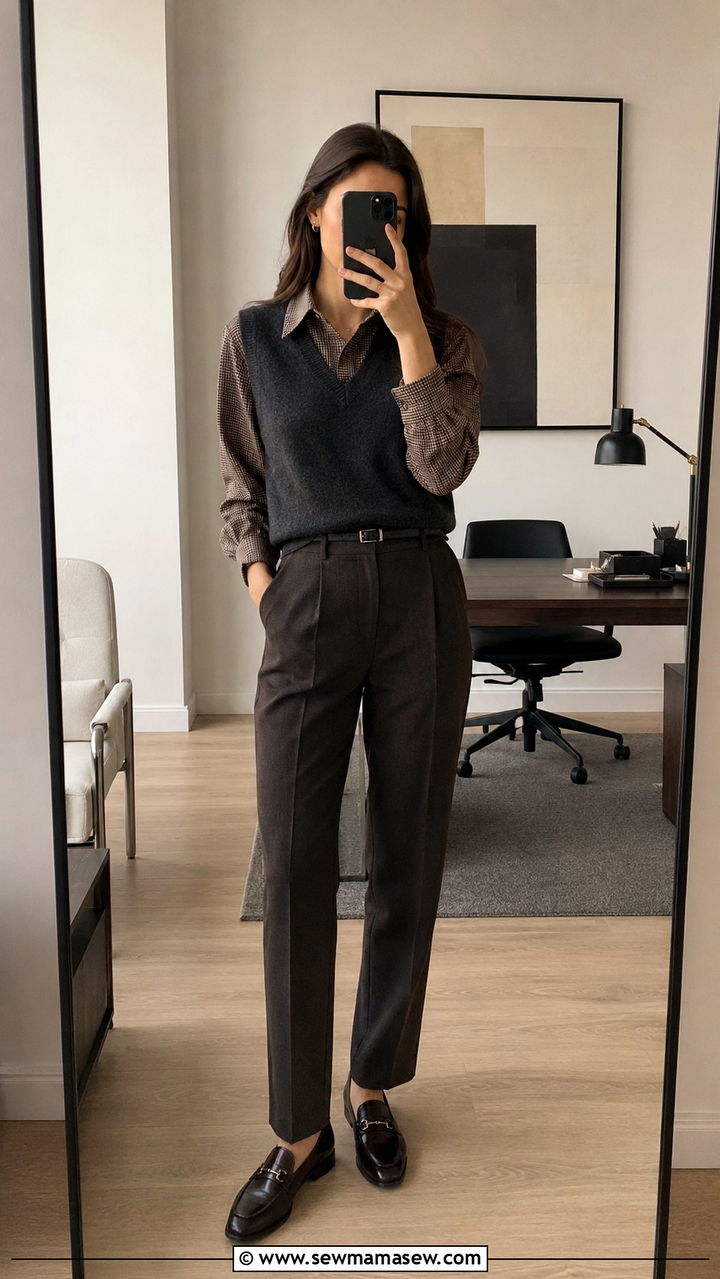 Relaxed Linen Blazer With Tapered Trousers For Warm Days - 20 Eclectic grandpa outfit ideas for work