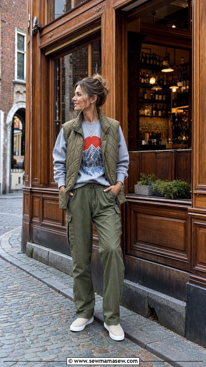 Relaxed Outfit Bruges Beer Cafe - 35 Bruges outfit ideas