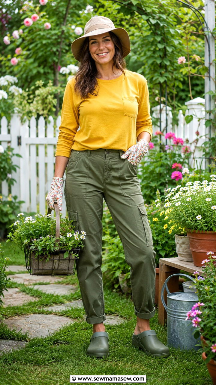 Retirement gardening outfit - 25 Retirement outfit ideas