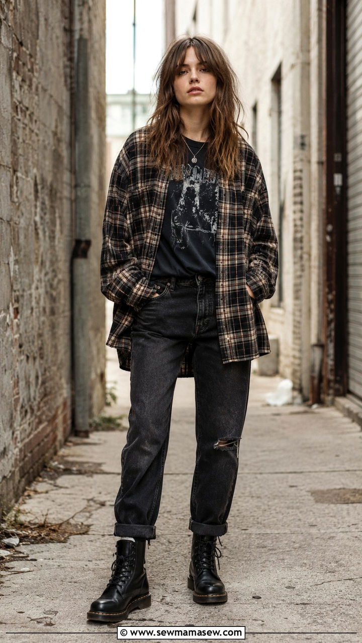 Retro Grunge Outfit 2026 - 25 2026 outfits aesthetic
