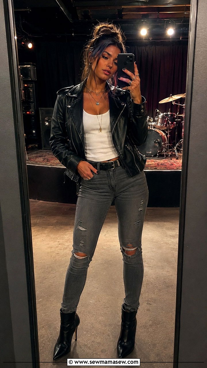 Rockstar GF Outfit Look - 25 trendy outfits aesthetic
