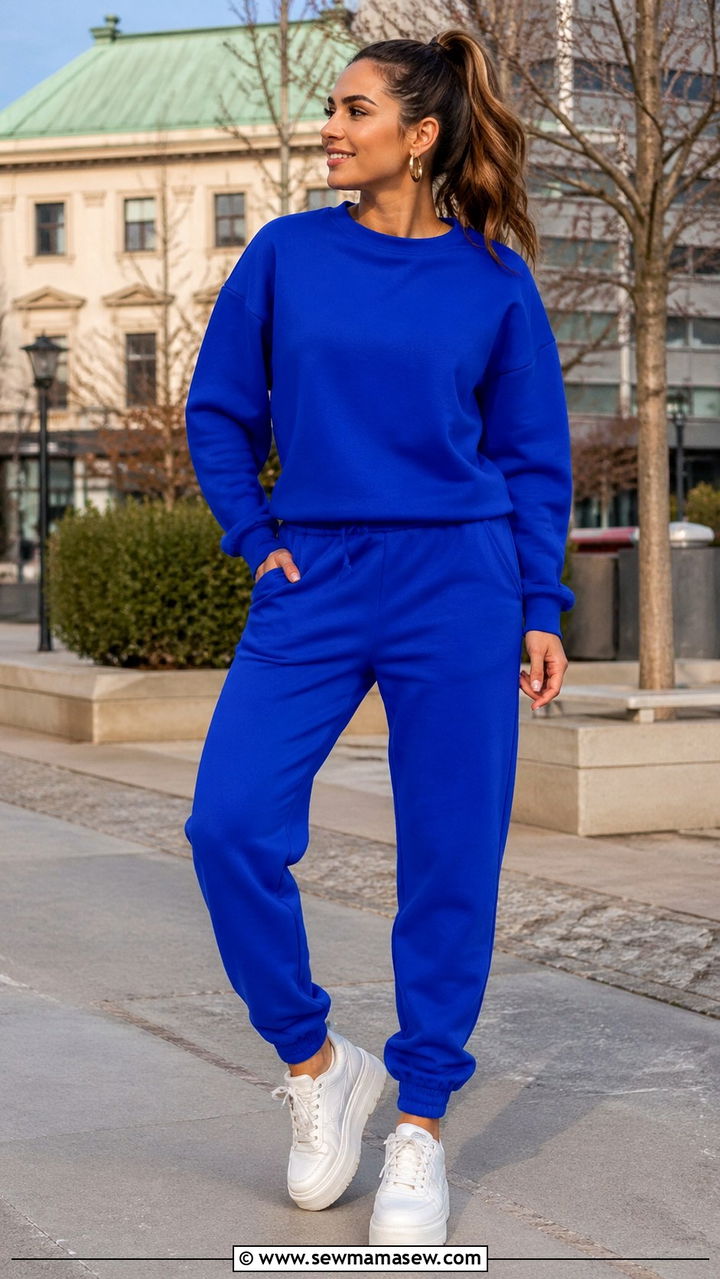 Royal blue athleisure set - 40 All royal blue outfit ideas