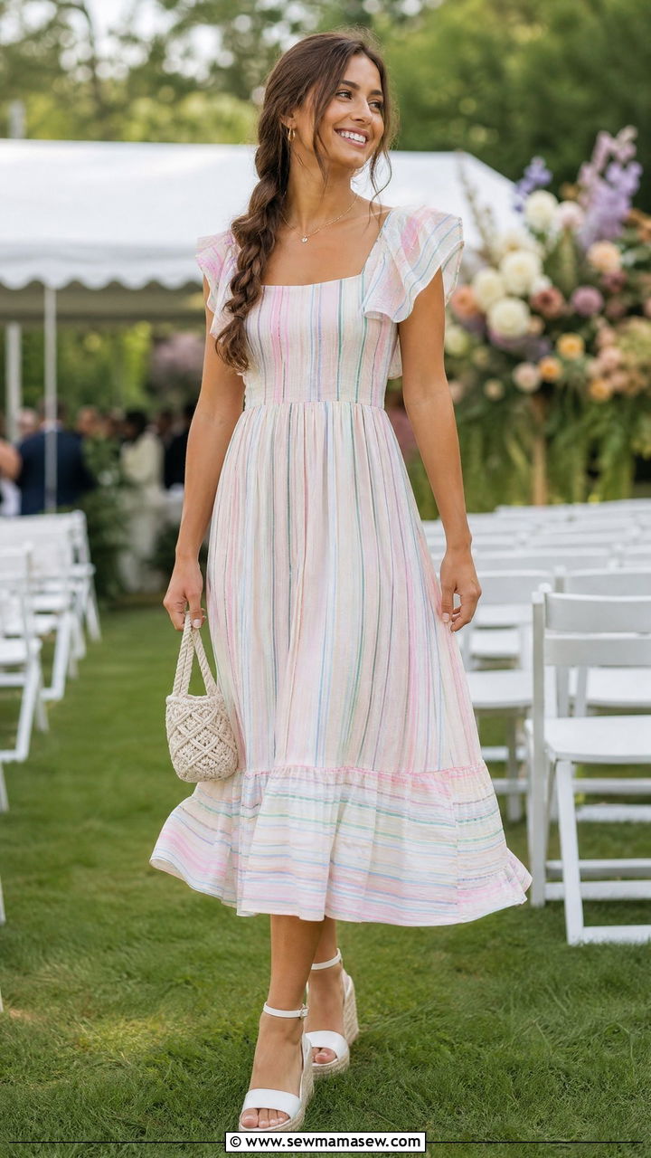 Ruffle Hem Dress Graduation Outfit - 25 graduation outfits Pinterest