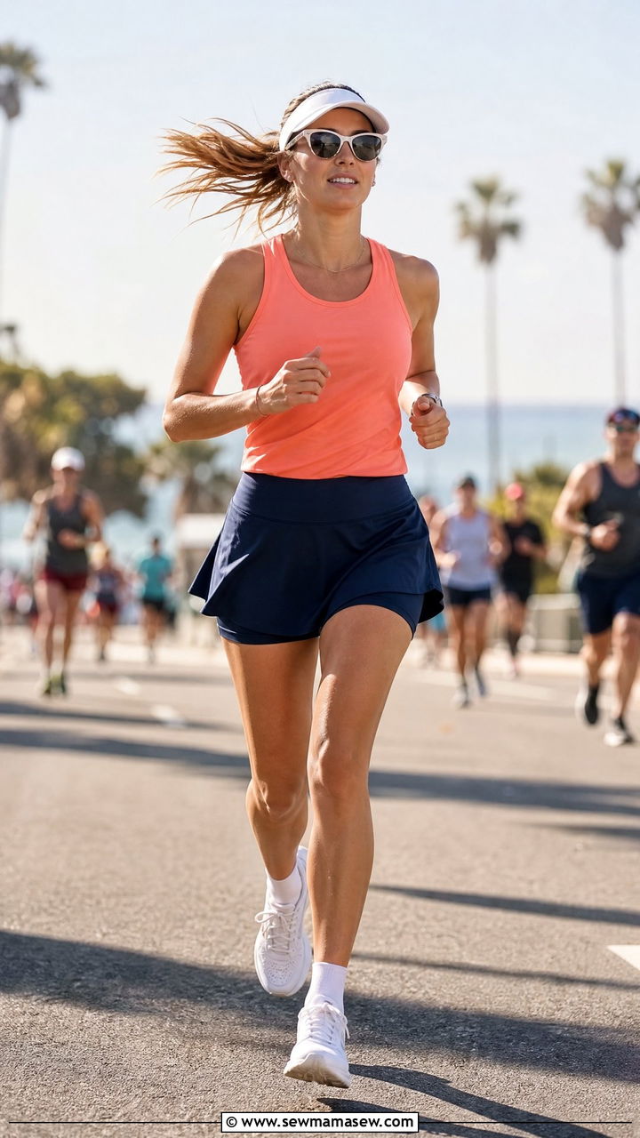 Running Skirt Marathon Outfit - 30 Marathon outfit ideas