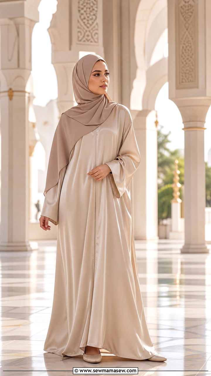 Satin Abaya Outfit For Mosque - 20 Modest outfit ideas for mosque