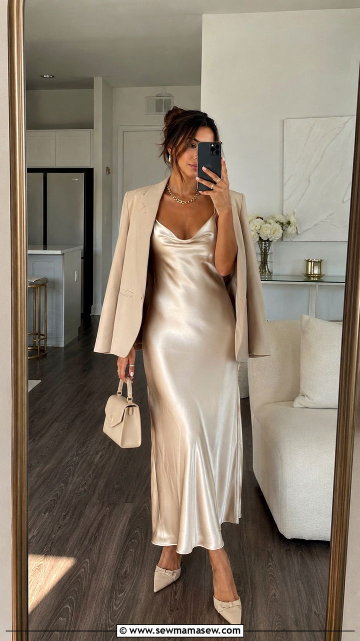 Satin Slip Dress Birthday Outfit - 25 birthday outfits 2026