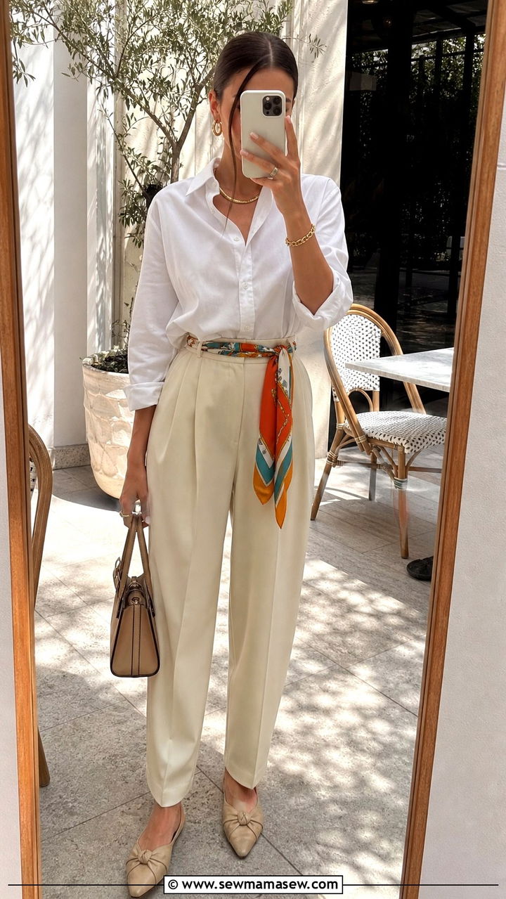 Scarf Belt Outfit - 20 2026 fashion trends women to copy