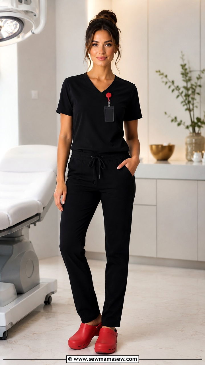 Scrubs With Clogs - 30 Cute scrubs outfits