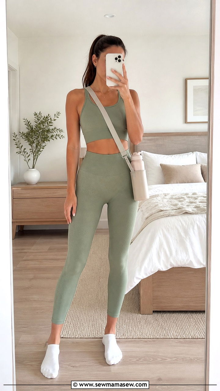 Seamless Crop Top and High Rise 78 Leggings - 20 5K outfit ideas