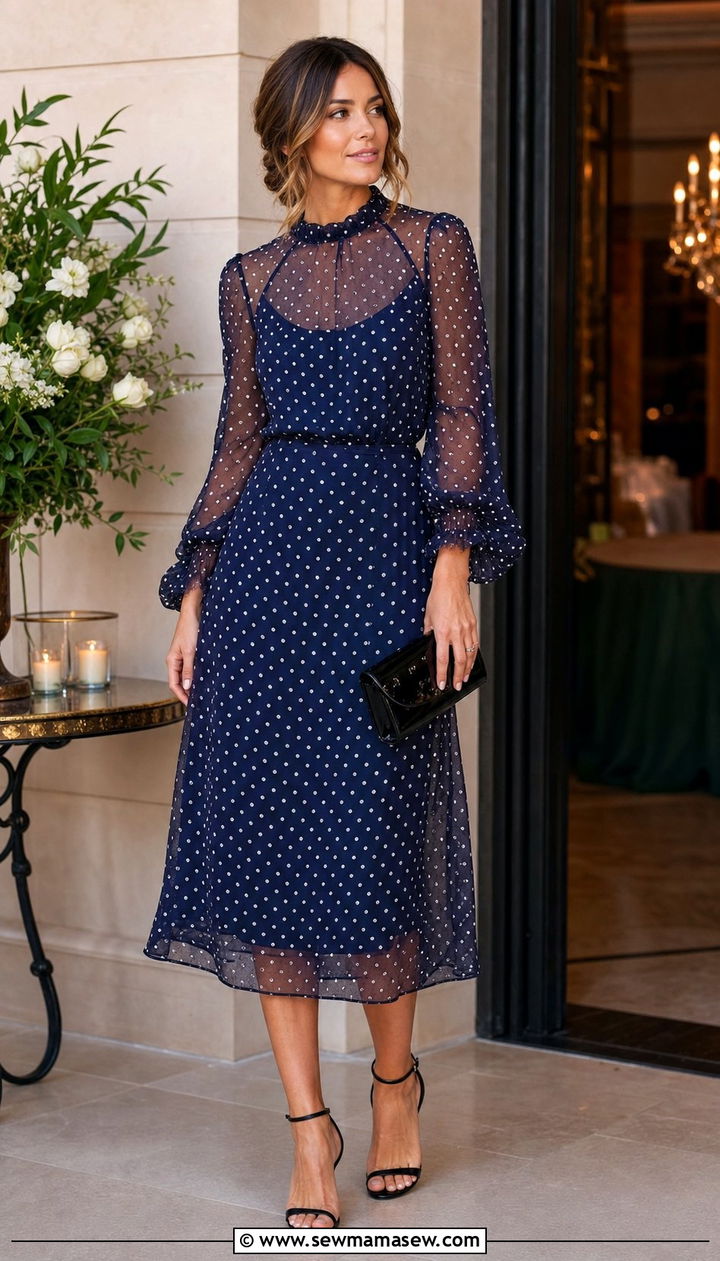 Sheer Dress with Slip Outfit - 25 Early May outfit ideas