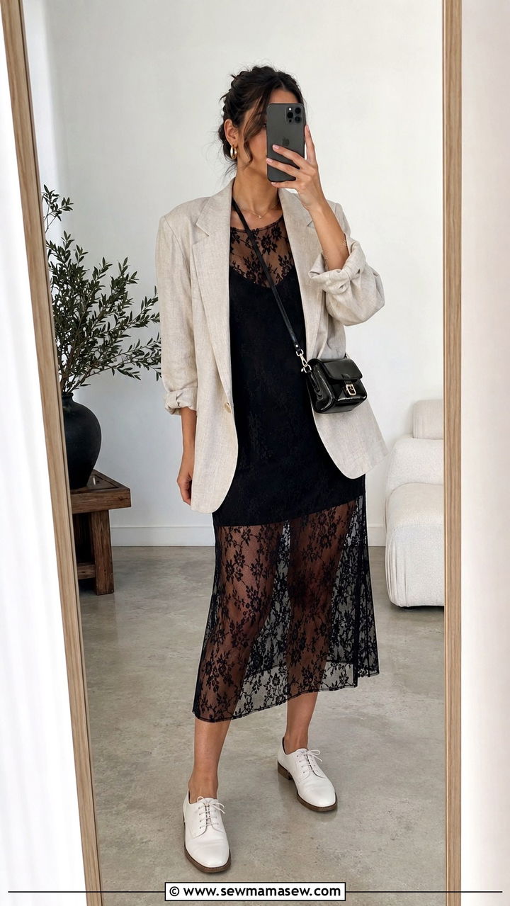 Sheer Lace Dress Summer Outfit 2026 - 20 Summer 2026 trends Pinterest