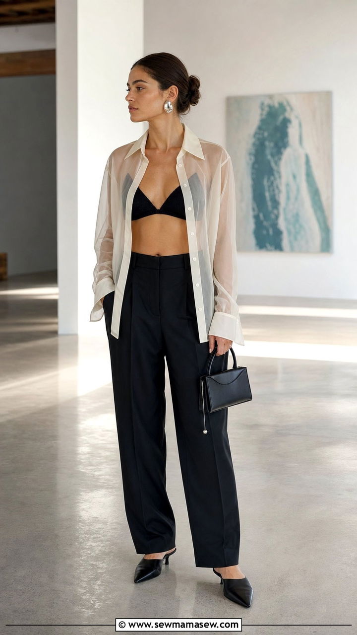 Sheer Layering Outfit Spring - 25 spring summer 2026 outfits aesthetic
