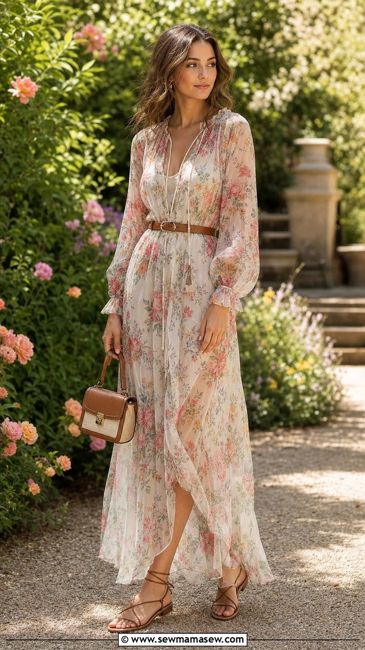 Sheer Maxi Dress Outfit Spring 2026 - 25 spring summer 2026 outfits Pinterest