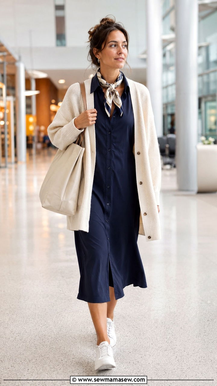 Shirt Dress For Travel Outfit - 30 casual shirt dress outfits