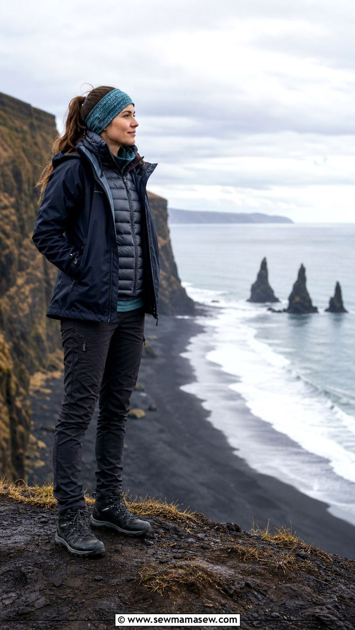 Shoulder Season South Coast Touring Outfit - 40 What to wear in Iceland