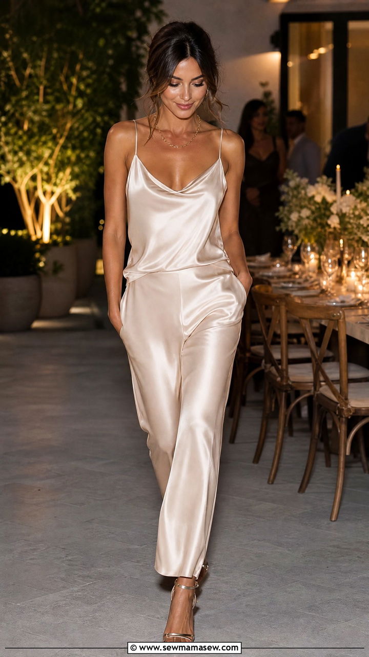 Silk Co Ord Set Party Evening - 30 Coord set outfit ideas for party