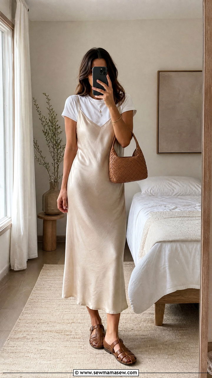 Slip Dress Summer Outfit - 30 Summer shopping outfits