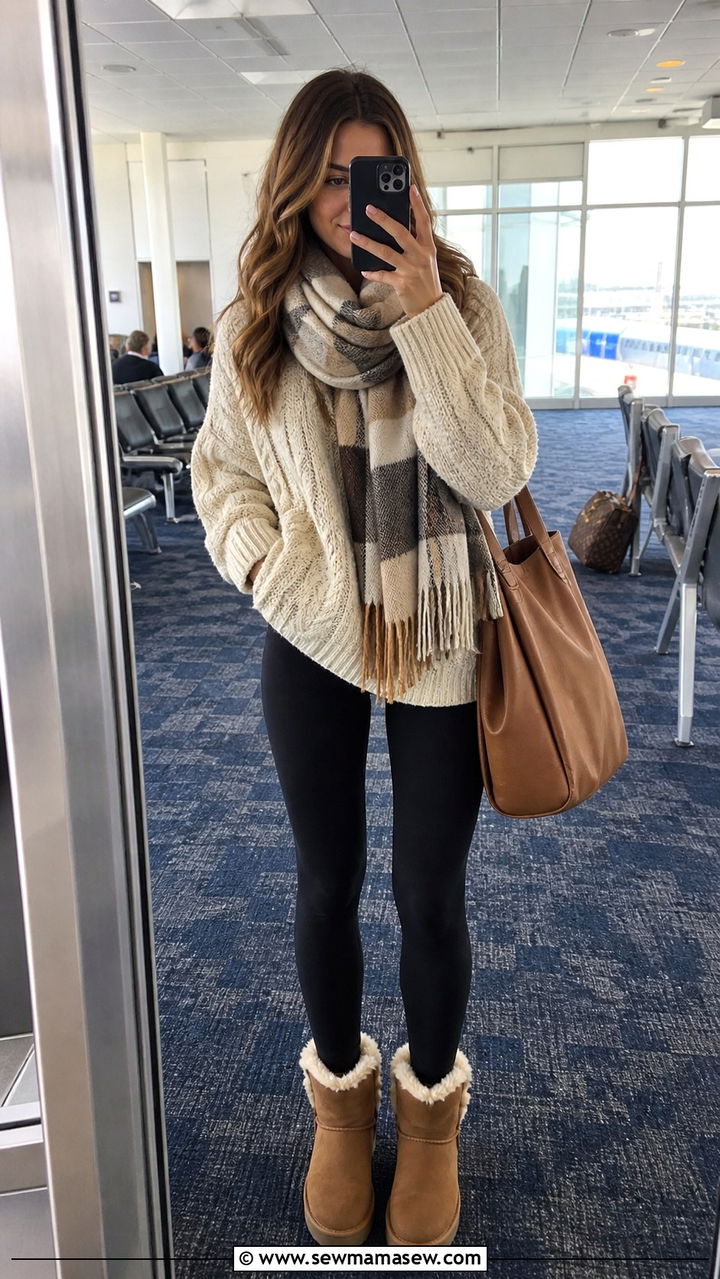 Slip dress and denim jacket travel outfit - 40 travel outfits for women