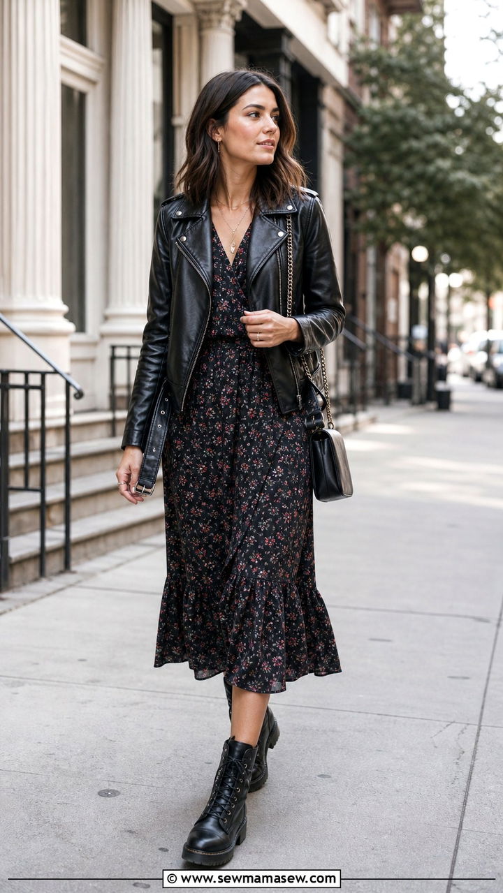 Slip dress with oversized blazer outfit New York - 40 What to wear in New York