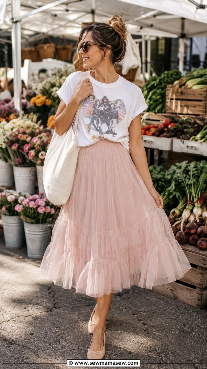 Smocked White Dress With Frilly Socks And Mary Janes - 20 Ballet outfit ideas