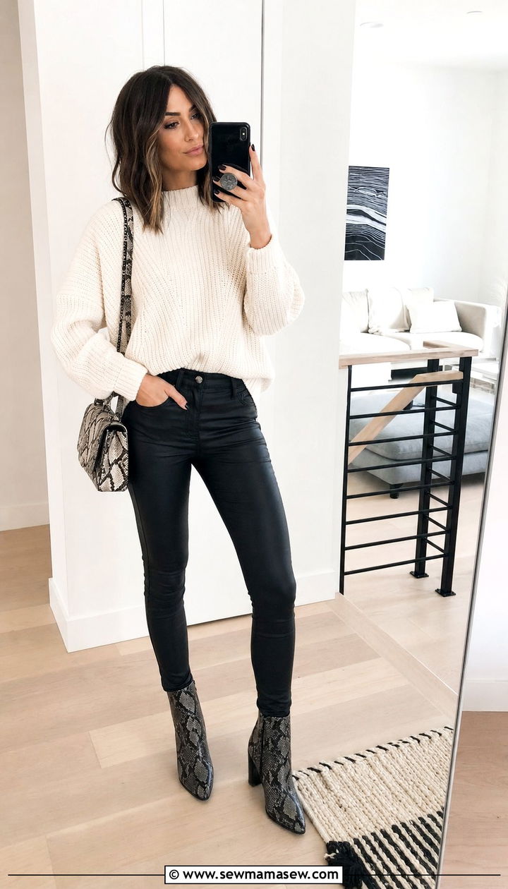 Snake print boots outfit - 35 Animal print outfit ideas 2026