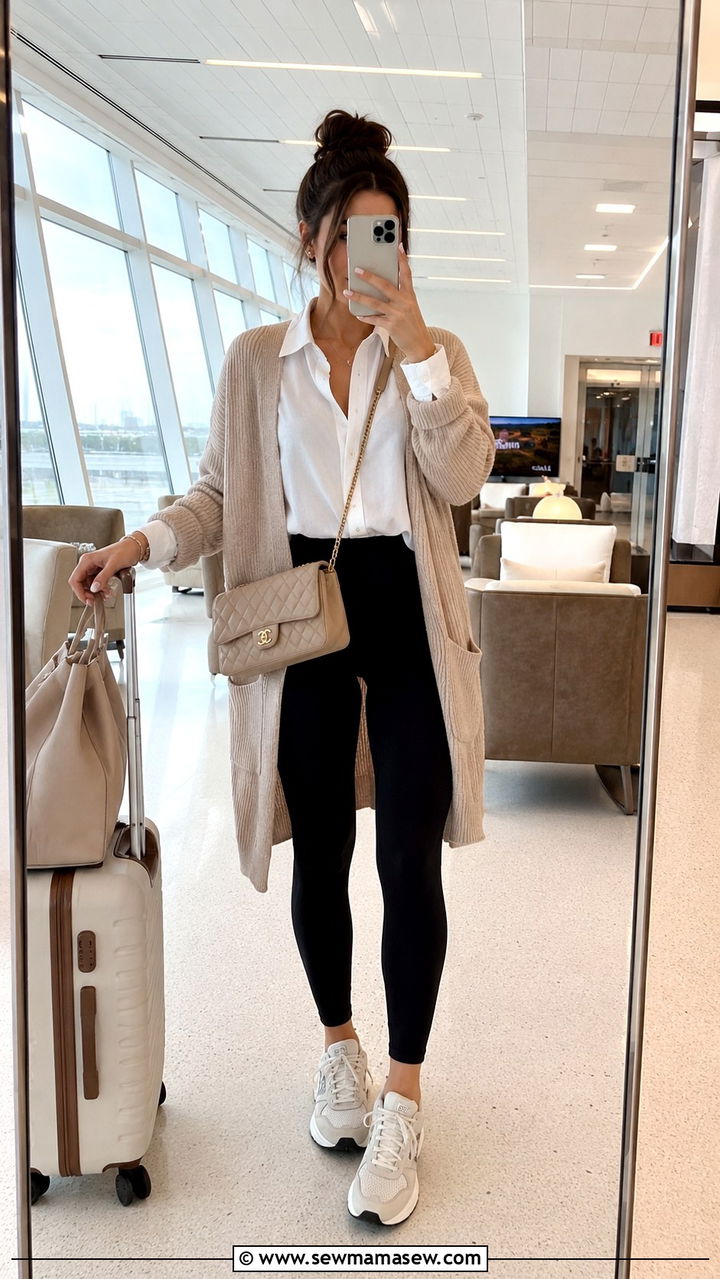 Sneakers With Leggings - 20 sneaker outfits inspo