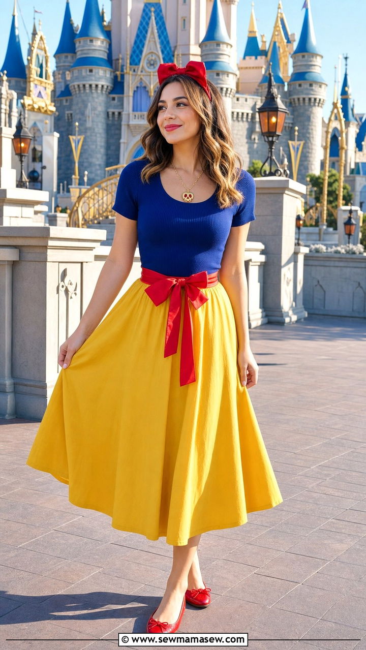 Snow White Disneybound outfit - 25 Disney princess bounding ideas