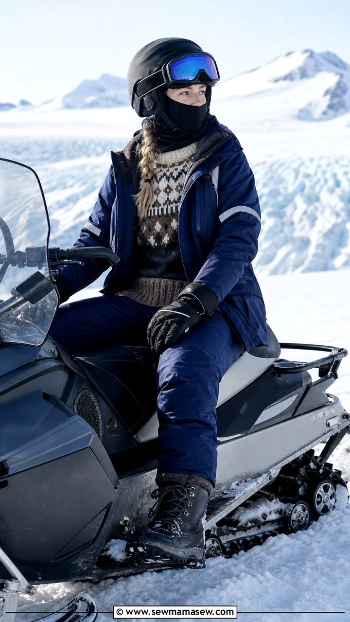Snowmobile Glacier Tour Outfit - 40 What to wear in Iceland