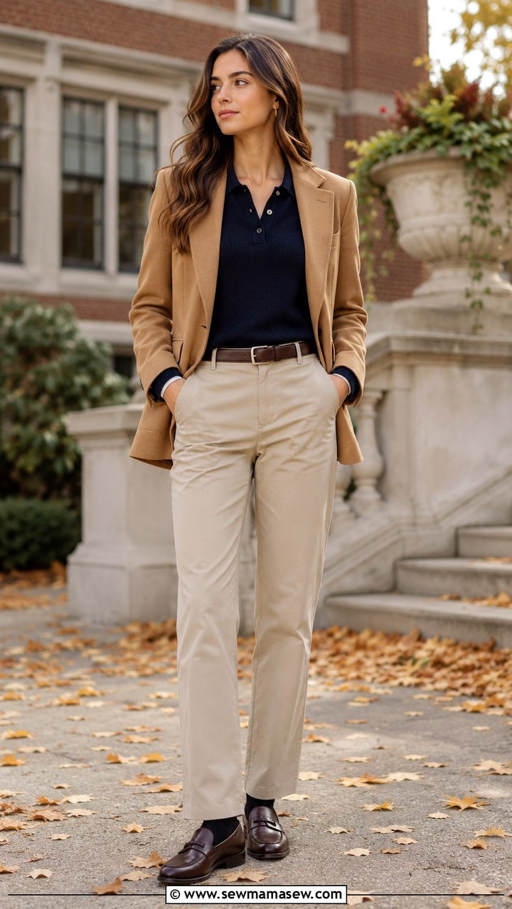 Sofia Richie Grainge Polo Sweater and Blazer Outfit - 20 Old money outfit ideas Sofia Richie Grainge