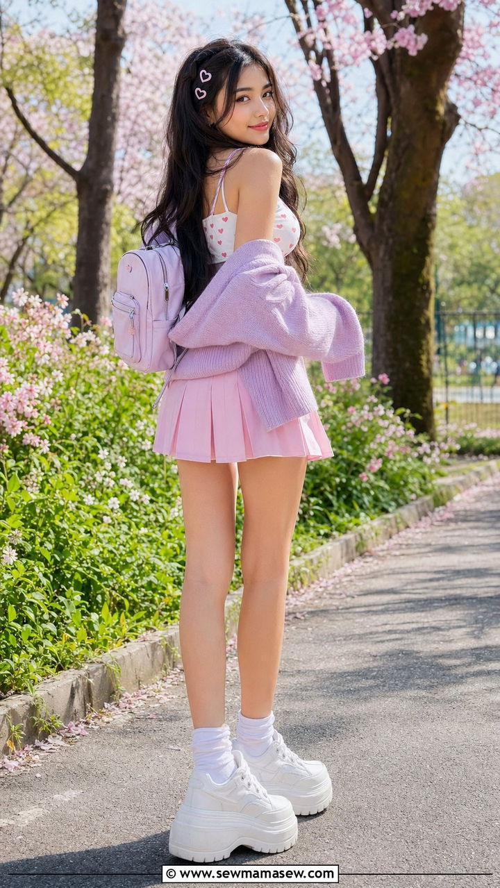 Soft Girl Aesthetic Pastel Outfit - 35 aesthetic outfits ideas