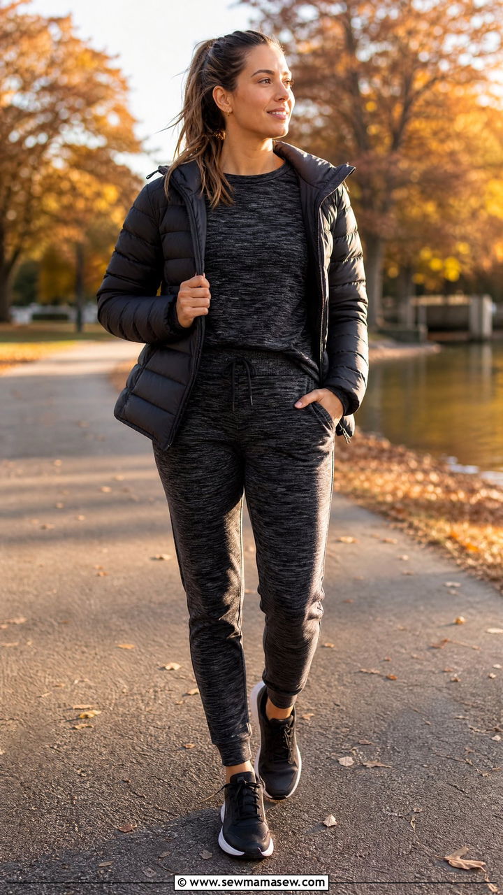 Spacedye Pullover And Jogger Lounge Set - 25 Loungewear matching set outfit ideas