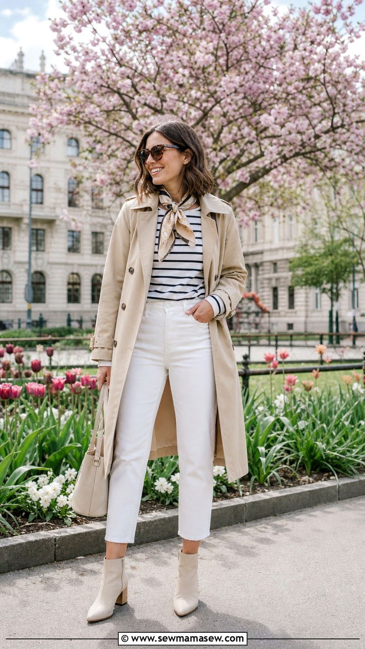 Spring trench coat outfit Vienna - 40 What to wear in Vienna