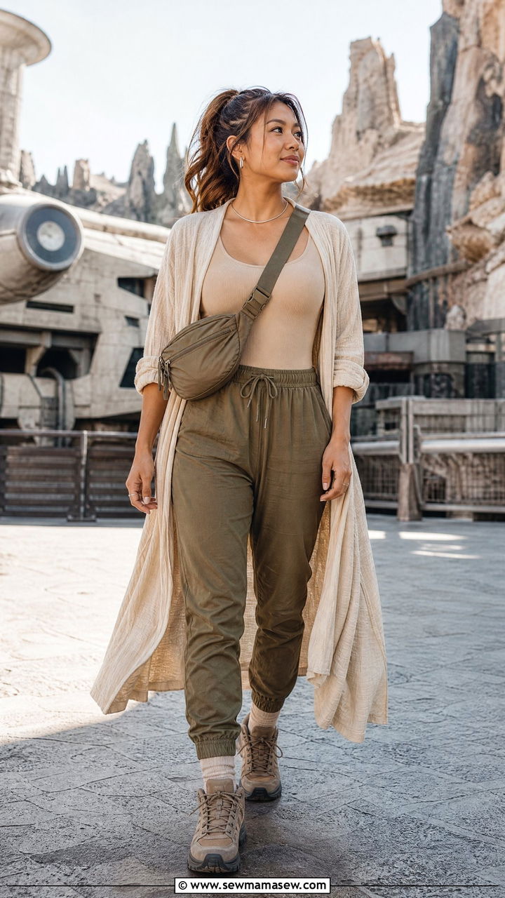 Star Wars Inspired Earth Tone Outfit For Galaxys Edge - 30 Disneyland outfit ideas summer