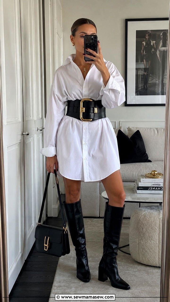 Statement Belt Maximalist Outfit - 30 Maximalist outfit ideas 2026