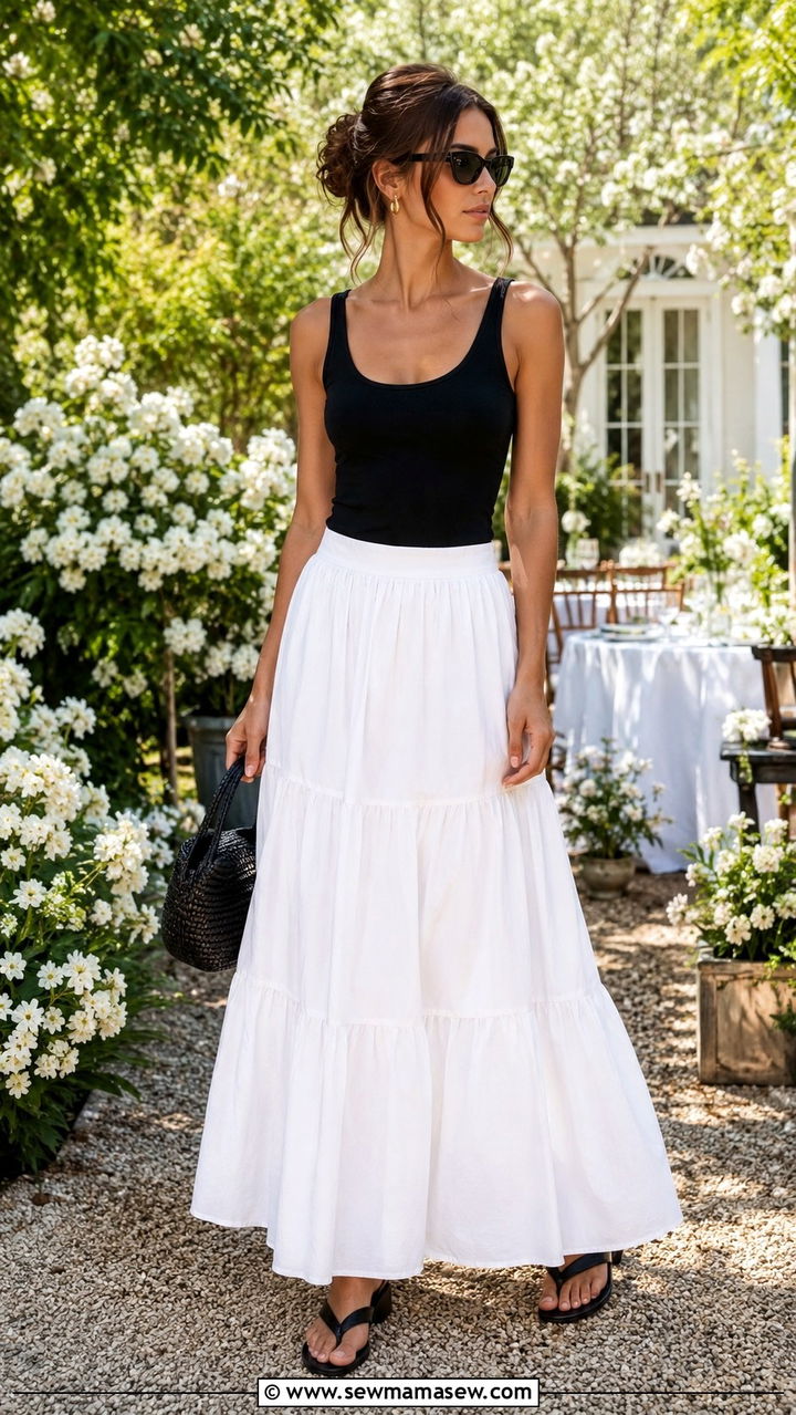 Statement Voluminous Skirt Outfit - 20 Spring 2026 outfit trends
