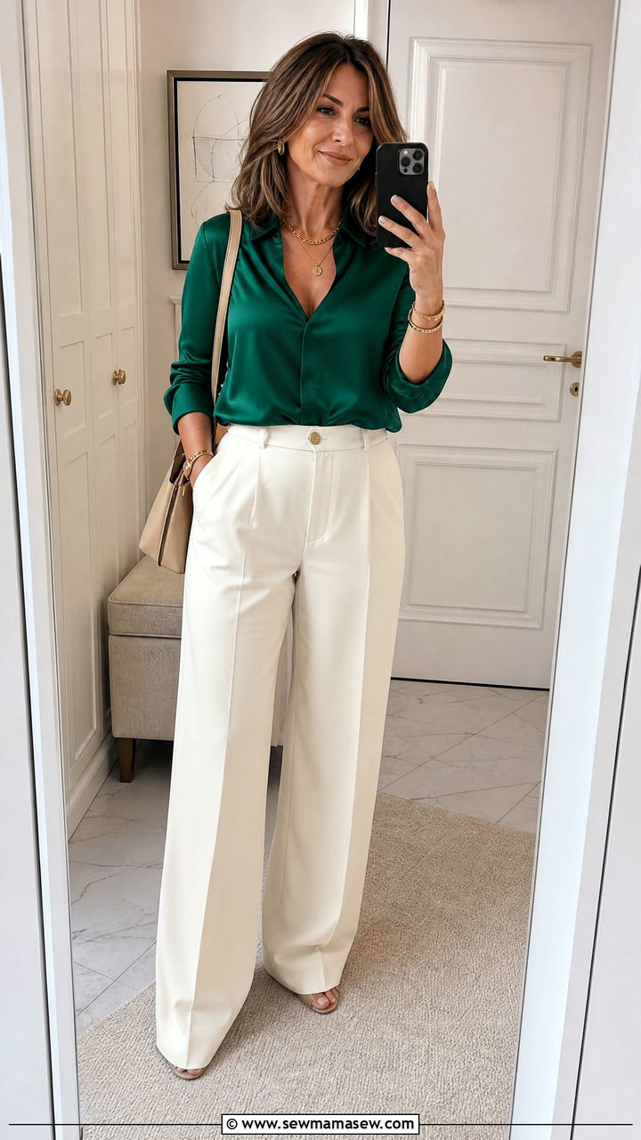 Sticking only to dark colors over 40 - 20 Fashion mistakes to avoid over 40