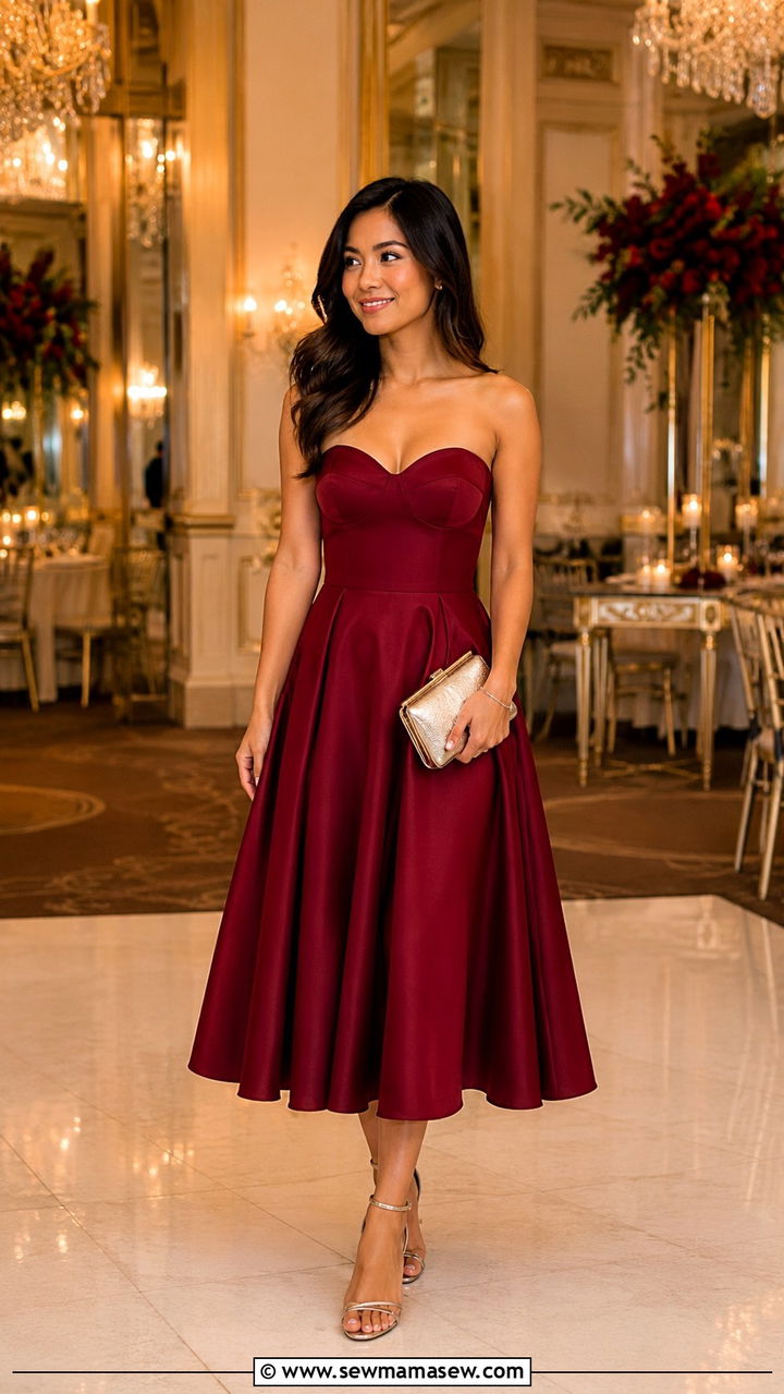 Strapless Dress For Wedding Guest Petite - 25 Wedding guest outfit ideas 5'2