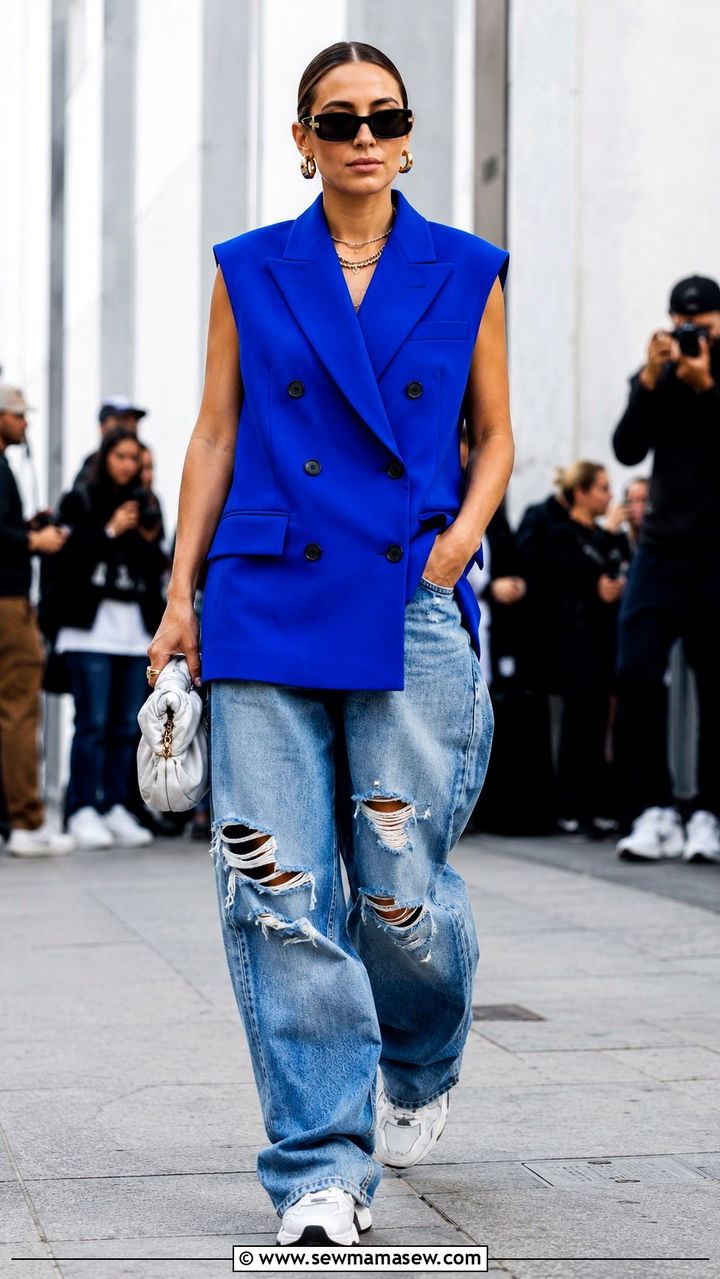Street style waistcoat vest outfit - 30 how to style waistcoat vest