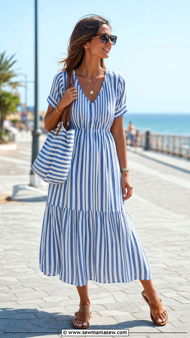 Striped Dress Outfit 2026 - 25 dress outfits 2026
