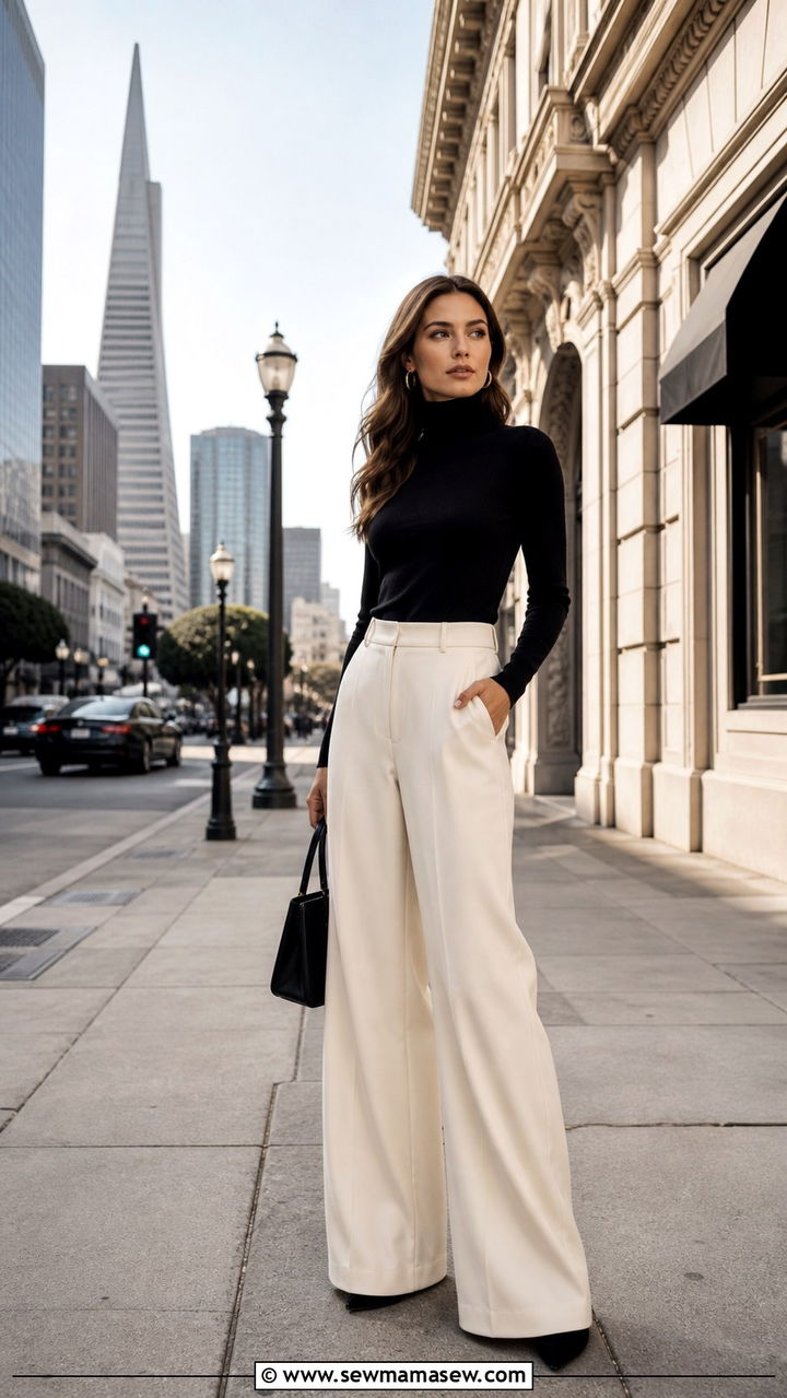 Striped Sweater With White Jeans San Francisco - 40 San Francisco outfit ideas