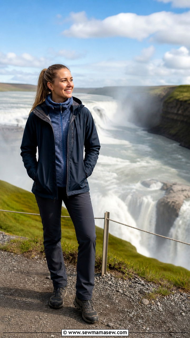 Summer Golden Circle Tour Outfit - 40 What to wear in Iceland