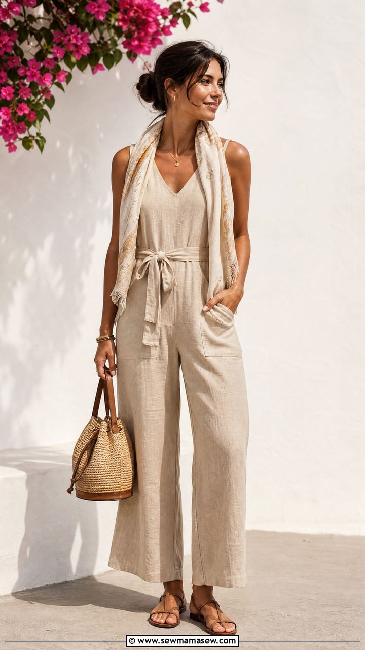Summer Jumpsuit Day to Night - 30 summer day to night outfit ideas