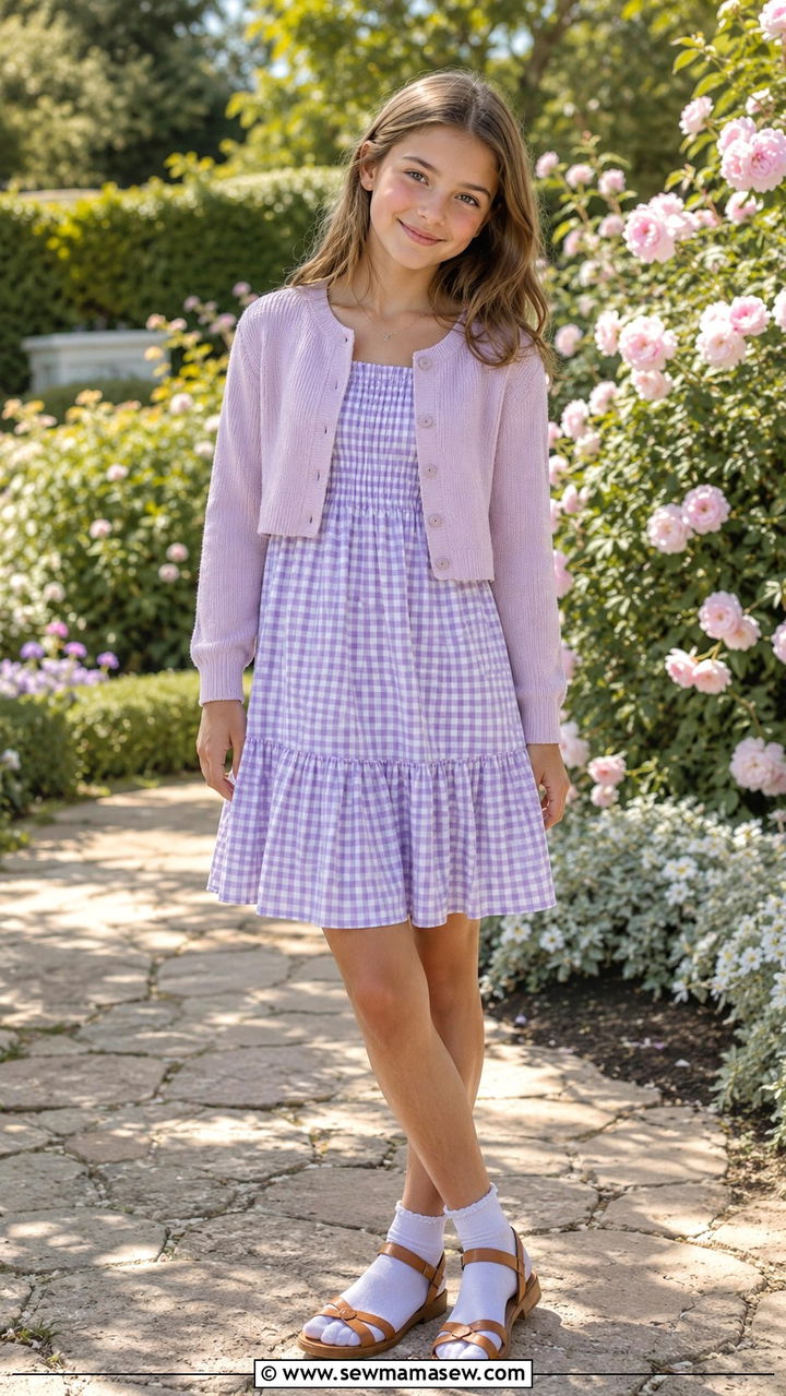 Sundress And Cardigan Preppy Tween Outfit - 30 Tween outfit ideas preppy