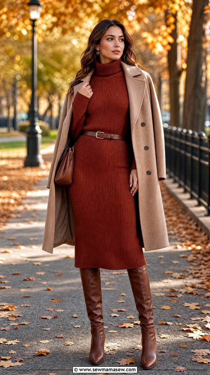 Sweater Matching Set for Fall Date - 30 Matching set outfit ideas for date casual