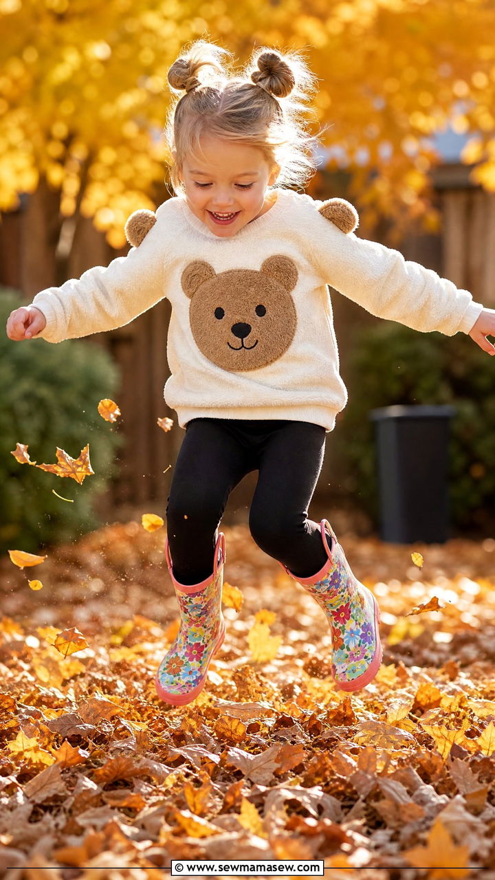 Sweatshirt and Leggings Kindergarten Outfit - 25 Kindergarten outfit ideas